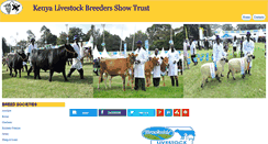 Desktop Screenshot of kenyalivestockshow.org